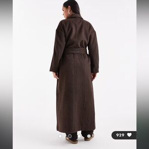 ASOS Collusion Long Trench Coat